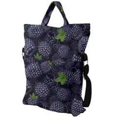 Fold Over Handle Tote Bag 