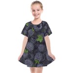 Blackberry Fruit, Fruit Kids  Smock Dress