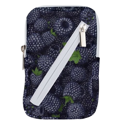 Blackberry Fruit, Fruit Belt Pouch Bag (Small) from ArtsNow.com