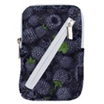 Blackberry Fruit, Fruit Belt Pouch Bag (Large)