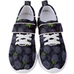 Blackberry Fruit, Fruit Women s Velcro Strap Shoes