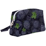 Blackberry Fruit, Fruit Wristlet Pouch Bag (Large)