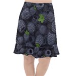 Blackberry Fruit, Fruit Fishtail Chiffon Skirt