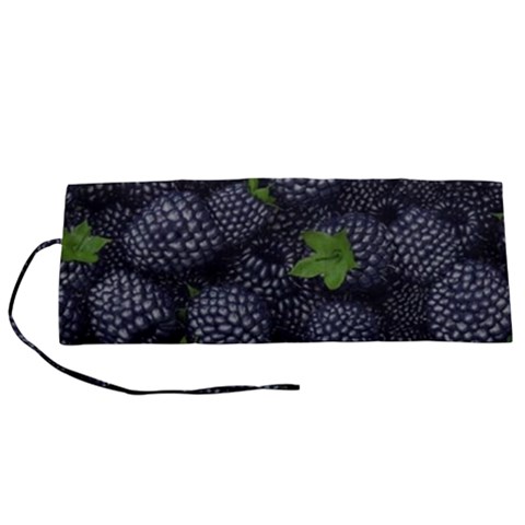 Blackberry Fruit, Fruit Roll Up Canvas Pencil Holder (S) from ArtsNow.com