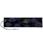 Blackberry Fruit, Fruit Roll Up Canvas Pencil Holder (L)