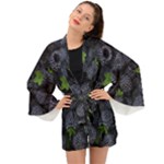 Blackberry Fruit, Fruit Long Sleeve Kimono