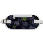 Blackberry Fruit, Fruit Rounded Waist Pouch