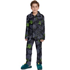 Kids  Long Sleeve Velvet Pajamas Set 