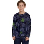 Blackberry Fruit, Fruit Kids  Crewneck Sweatshirt