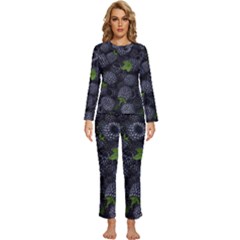 Womens  Long Sleeve Lightweight Pajamas Set 