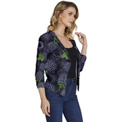 Women s Casual 3/4 Sleeve Spring Jacket 