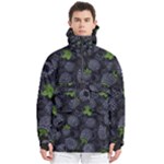 Blackberry Fruit, Fruit Men s Pullover Zip Ski and Snowboard Waterproof Breathable Jacket