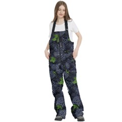 Women s Front Zip Ski And Snowboard Bib Pants 