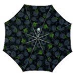 Blackberry Fruit, Fruit Automatic Folding Umbrella with Case (Medium)