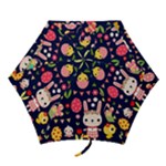 Bunny - Easter Pattern Mini Folding Umbrellas