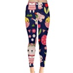 Bunny - Easter Pattern Everyday Leggings 