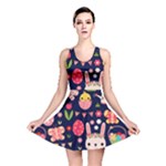 Bunny - Easter Pattern Reversible Skater Dress