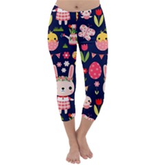 Capri Winter Leggings  Front