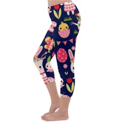 Capri Winter Leggings  Back