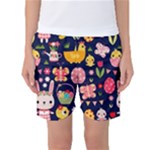 Bunny - Easter Pattern Women s Basketball Shorts