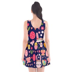 Scoop Neck Skater Dress 