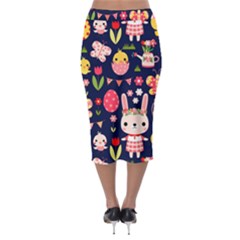 Midi Pencil Skirt 