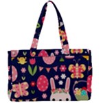 Bunny - Easter Pattern Canvas Work Bag