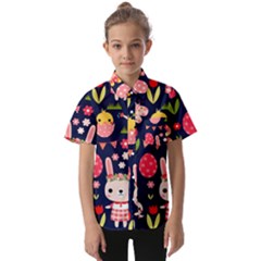 Kids  Short Sleeve Shirt 