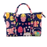 Bunny - Easter Pattern Carry-on Travel Shoulder Bag