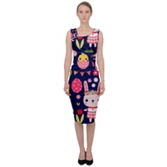 Sleeveless Pencil Dress 