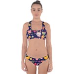 Bunny - Easter Pattern Cross Back Hipster Bikini Set