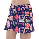 Bunny - Easter Pattern Classic Tennis Skirt