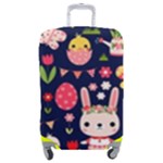 Bunny - Easter Pattern Luggage Cover (Medium)