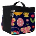 Bunny - Easter Pattern Make Up Travel Bag (Small)