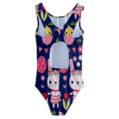 Kids  Cut-Out Back One Piece Swimsuit 