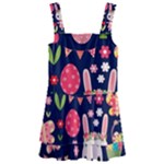 Bunny - Easter Pattern Kids  Layered Skirt Swimsuit