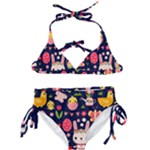 Bunny - Easter Pattern Kids  Classic Bikini Set