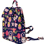 Bunny - Easter Pattern Buckle Everyday Backpack