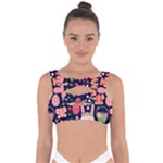 Bunny - Easter Pattern Bandaged Up Bikini Top