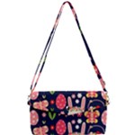 Bunny - Easter Pattern Removable Strap Clutch Bag