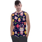 Bunny - Easter Pattern Men s Regular Tank Top