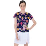 Bunny - Easter Pattern Women s Sports Top