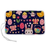 Bunny - Easter Pattern Pen Storage Case (S)