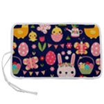 Bunny - Easter Pattern Pen Storage Case (L)