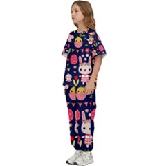 Kids  T-Shirt and Pants Sports Set 