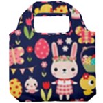 Bunny - Easter Pattern Foldable Grocery Recycle Bag