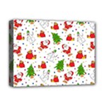 Christmas Pattern, Pattern, Christmas Deluxe Canvas 16  x 12  (Stretched) 