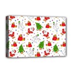 Christmas Pattern, Pattern, Christmas Deluxe Canvas 18  x 12  (Stretched)