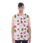 Christmas Pattern, Pattern, Christmas Men s Basketball Tank Top