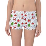 Christmas Pattern, Pattern, Christmas Boyleg Bikini Bottoms